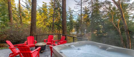 Bain à remous extérieur