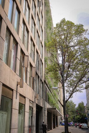 Fassade der Unterkunft
