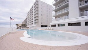 Una piscina climatizada