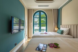 Deluxe Twin Room | Premium bedding, free minibar, in-room safe, blackout curtains - Stella Marina Boutique  (Phu Quoc)