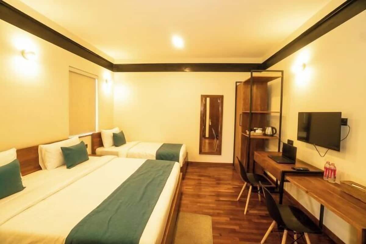 1 quarto, individualmente decorados, individualmente mobiliados