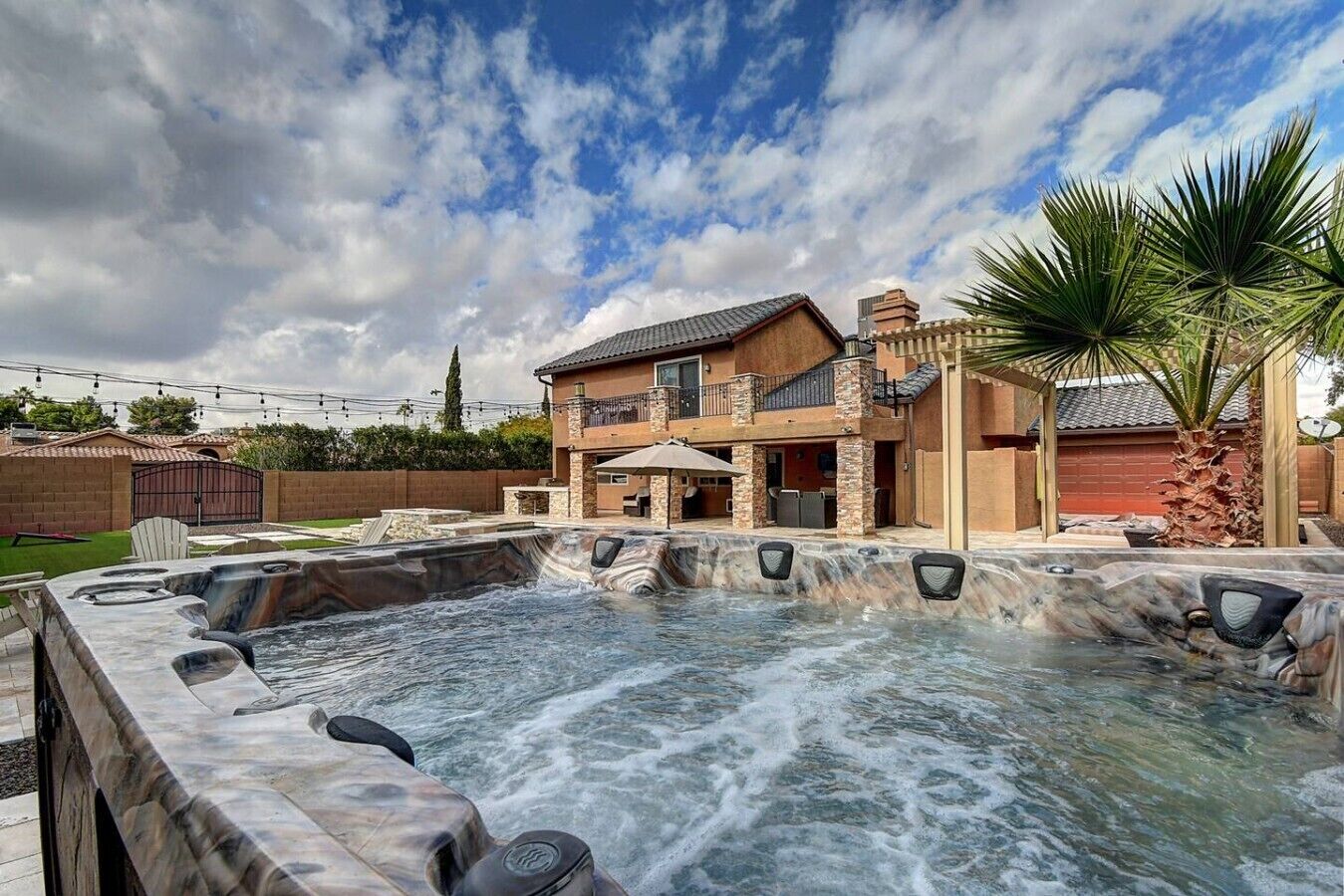 Bubbelpool utomhus