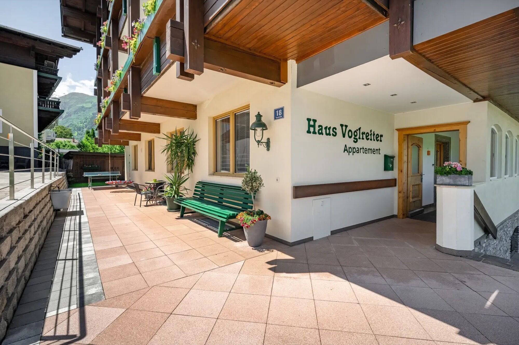 Enceinte de l’hébergement