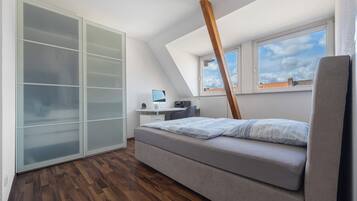 1 Schlafzimmer, Bügeleisen/Bügelbrett, kostenloses WLAN, Bettwäsche