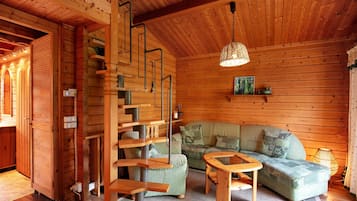 Tv, dvd-spelare och en stereo