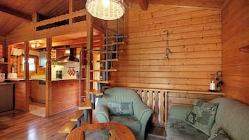 Fernseher, DVD-Player, Stereoanlage