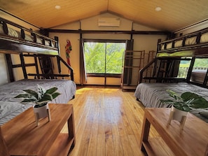 3 bedrooms, iron/ironing board, free WiFi, bed sheets - Jungle Cabin with Private Pool • Near Sámara (Caimital)