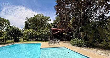 Jungle Cabin with Private Pool • Near Sámara