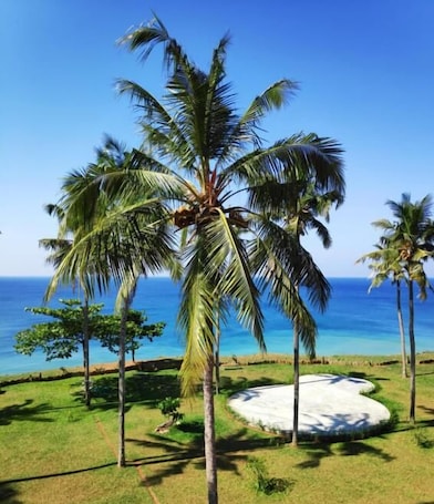 Playa privada y arena blanca. Pura Vida Varkala