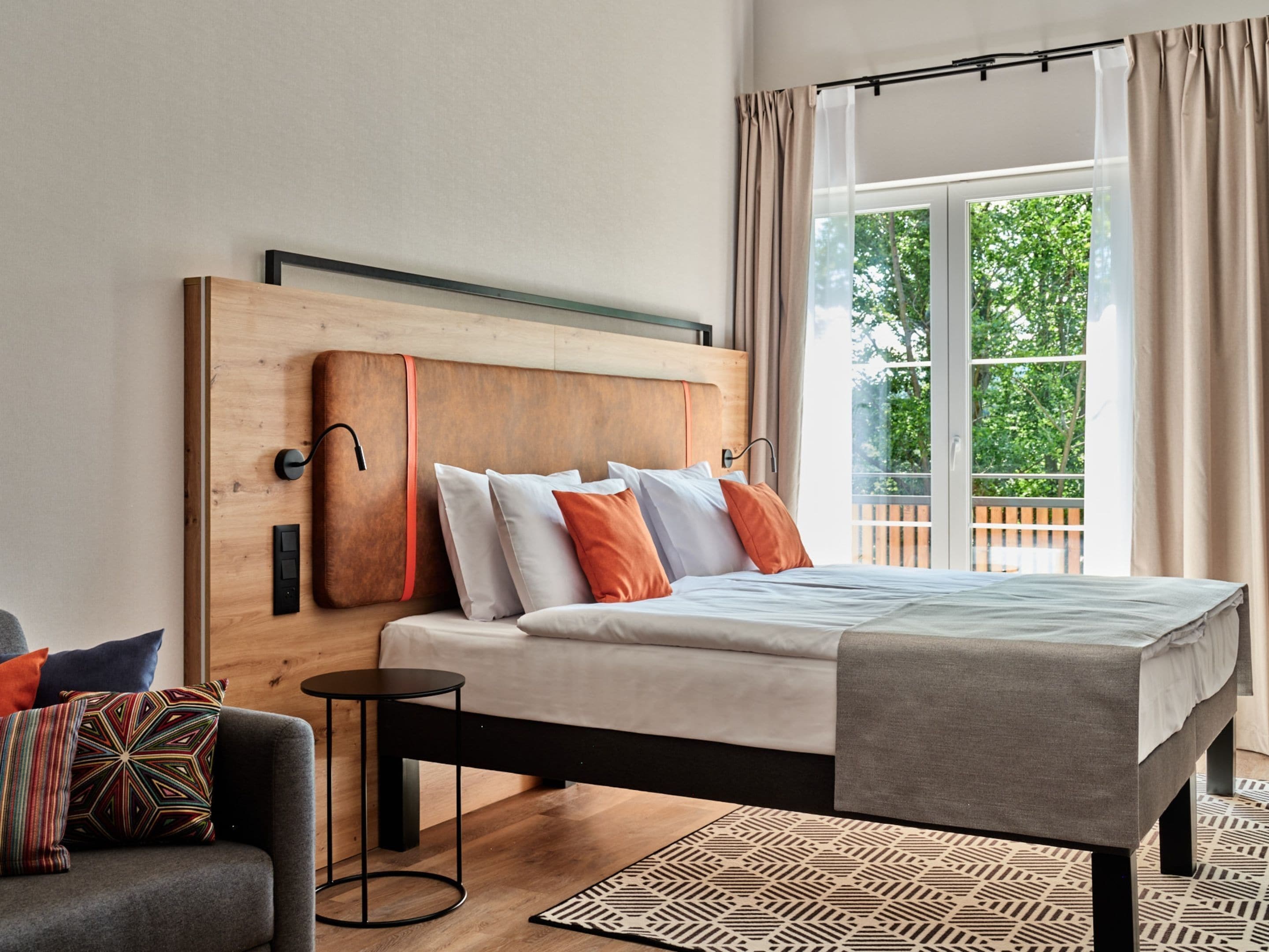 Premium Quadruple Room | Minibar, in-room safe, desk, laptop workspace