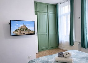 Apartamento familiar | 4 dormitorios, tabla de planchar con plancha, cunas gratuitas