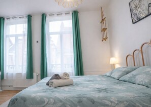 Familienapartment | 4 Schlafzimmer, Bügeleisen/Bügelbrett, kostenlose Babybetten
