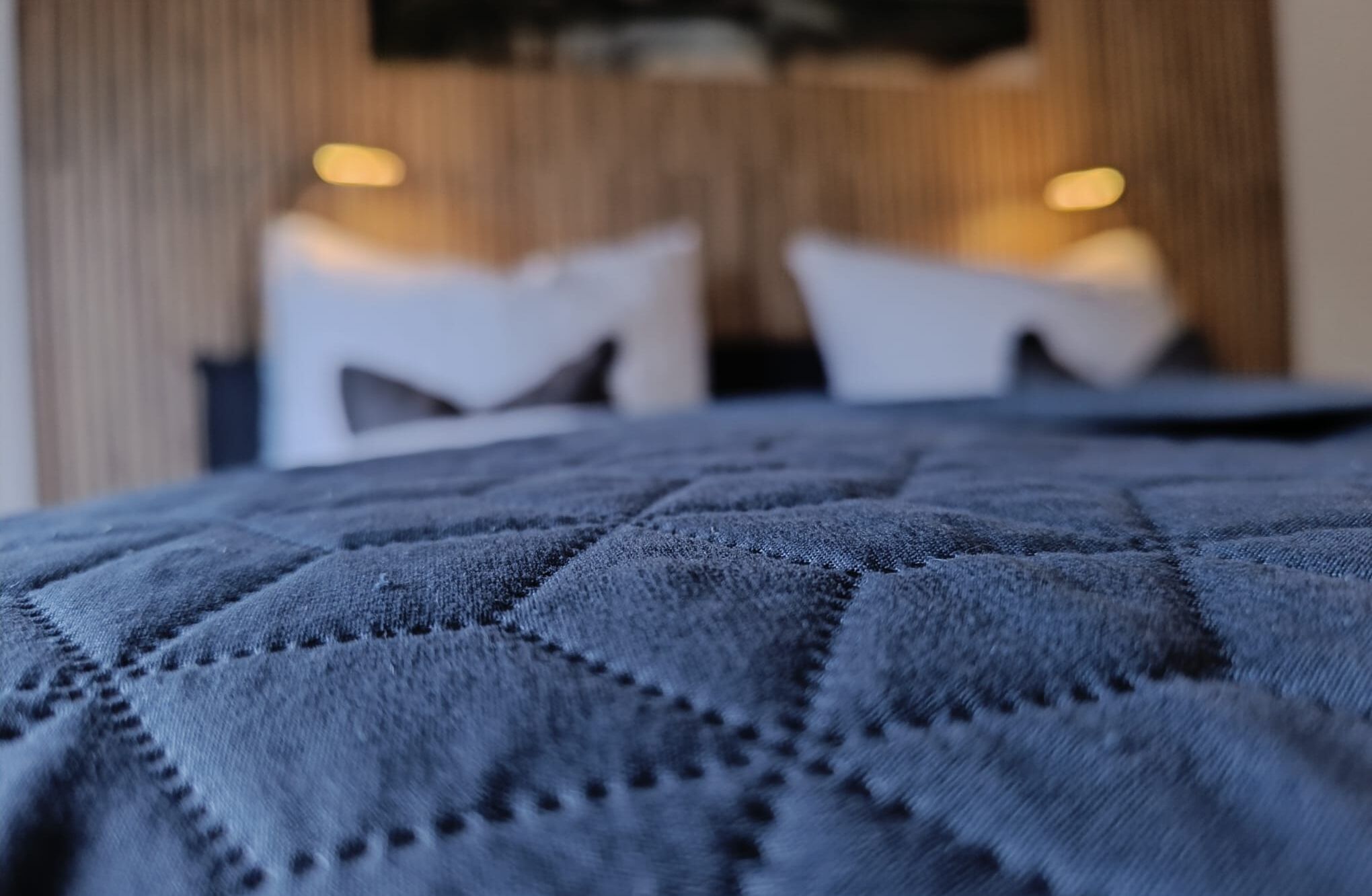 1 soveværelse, sengetøj