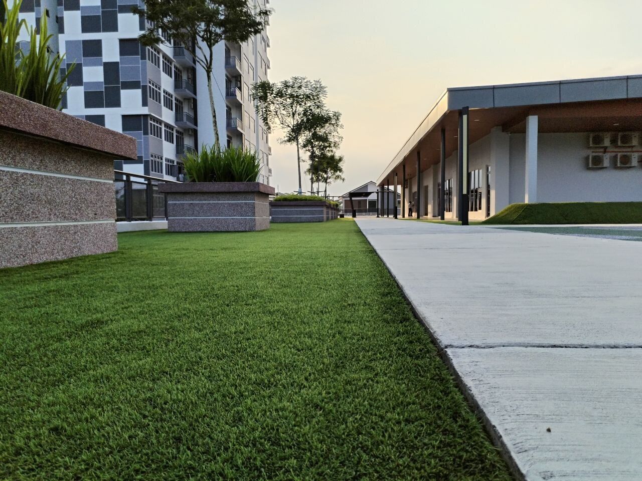 Terrein van de accommodatie