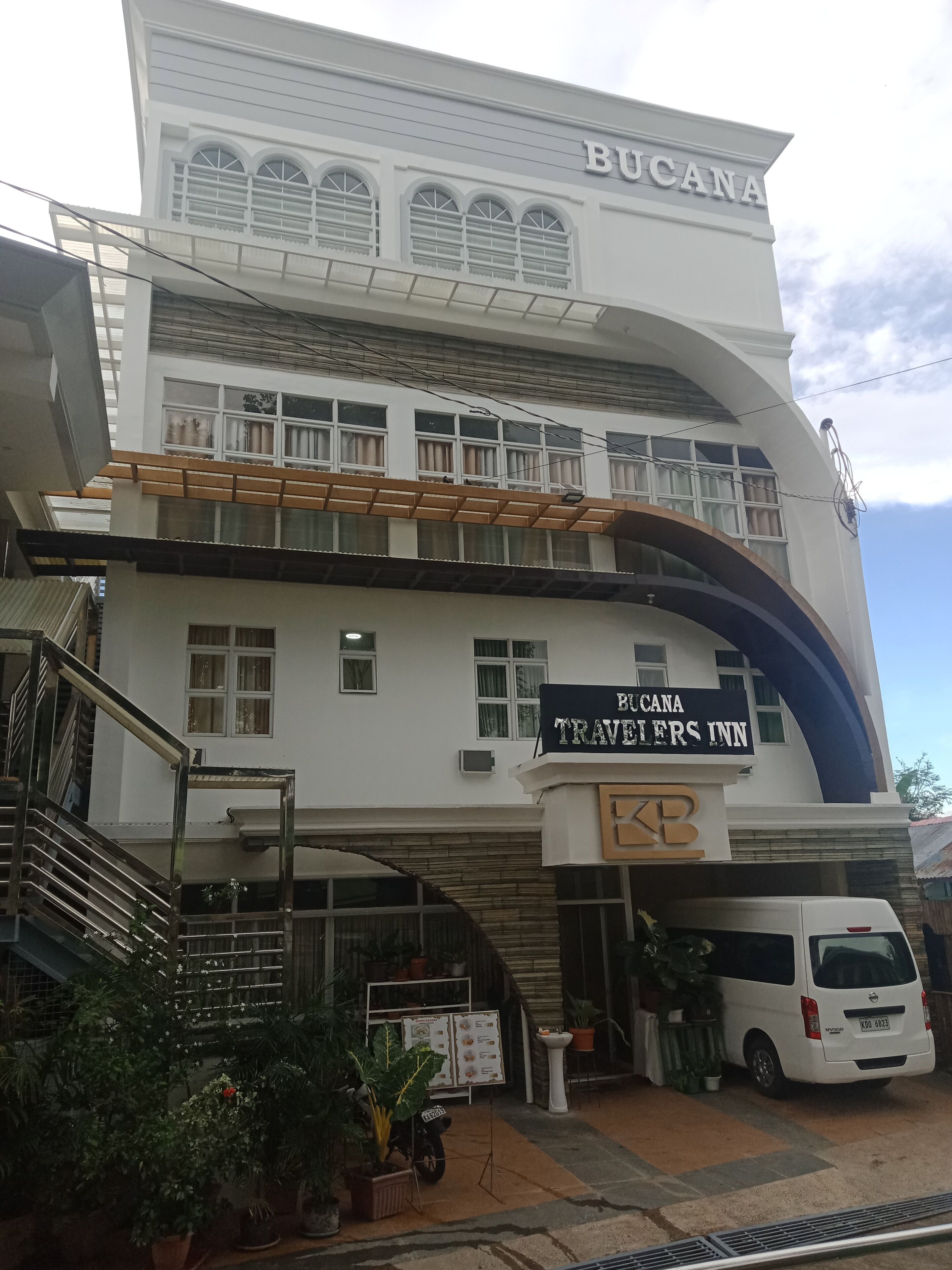 Facciata della struttura