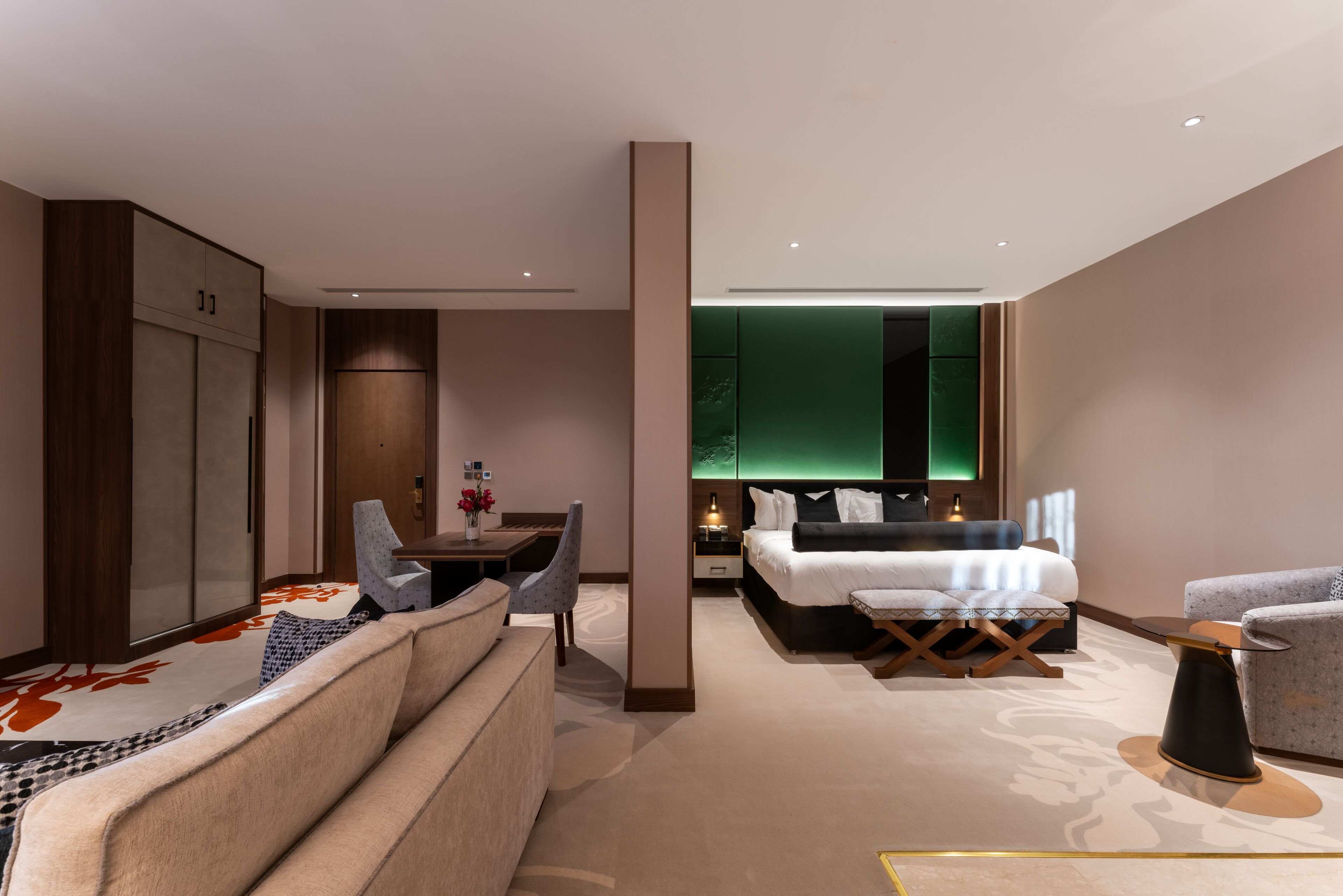 1 habitación, ropa de cama de alta calidad y cubrecamas 