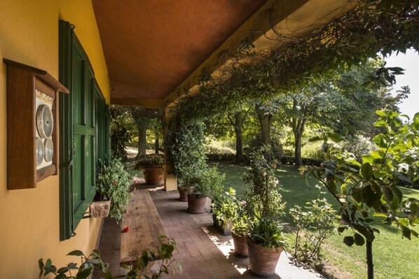 Overnattingsstedets uteområder