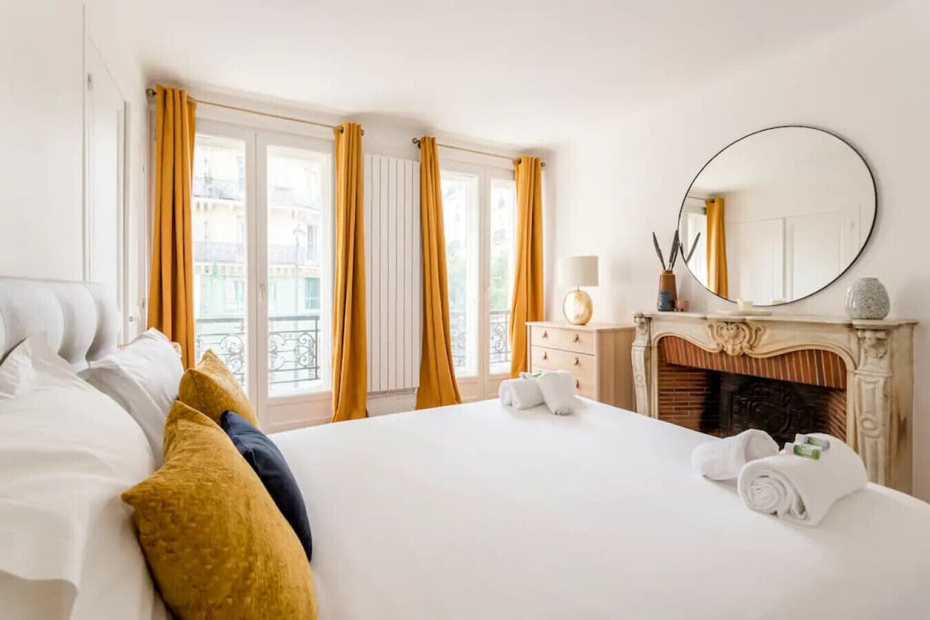 3 slaapkamers, een bureau, een strijkplank/strijkijzer, gratis wifi