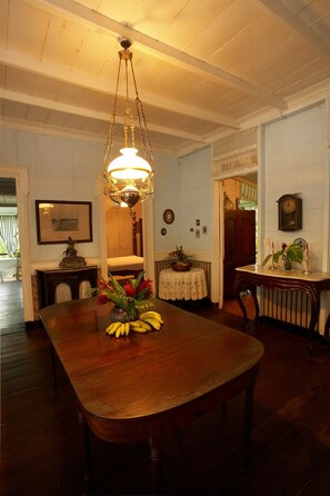 Interior - Historic Plantation House, Balenbouche Estate, 70 acres beachfront property (Balembouche)
