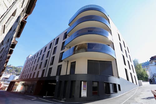 Fassade der Unterkunft