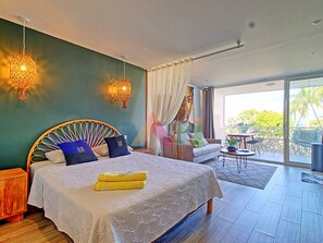Free WiFi - Studio in Anse Marcel, beach, air conditioning, parking (Saint-Martin)