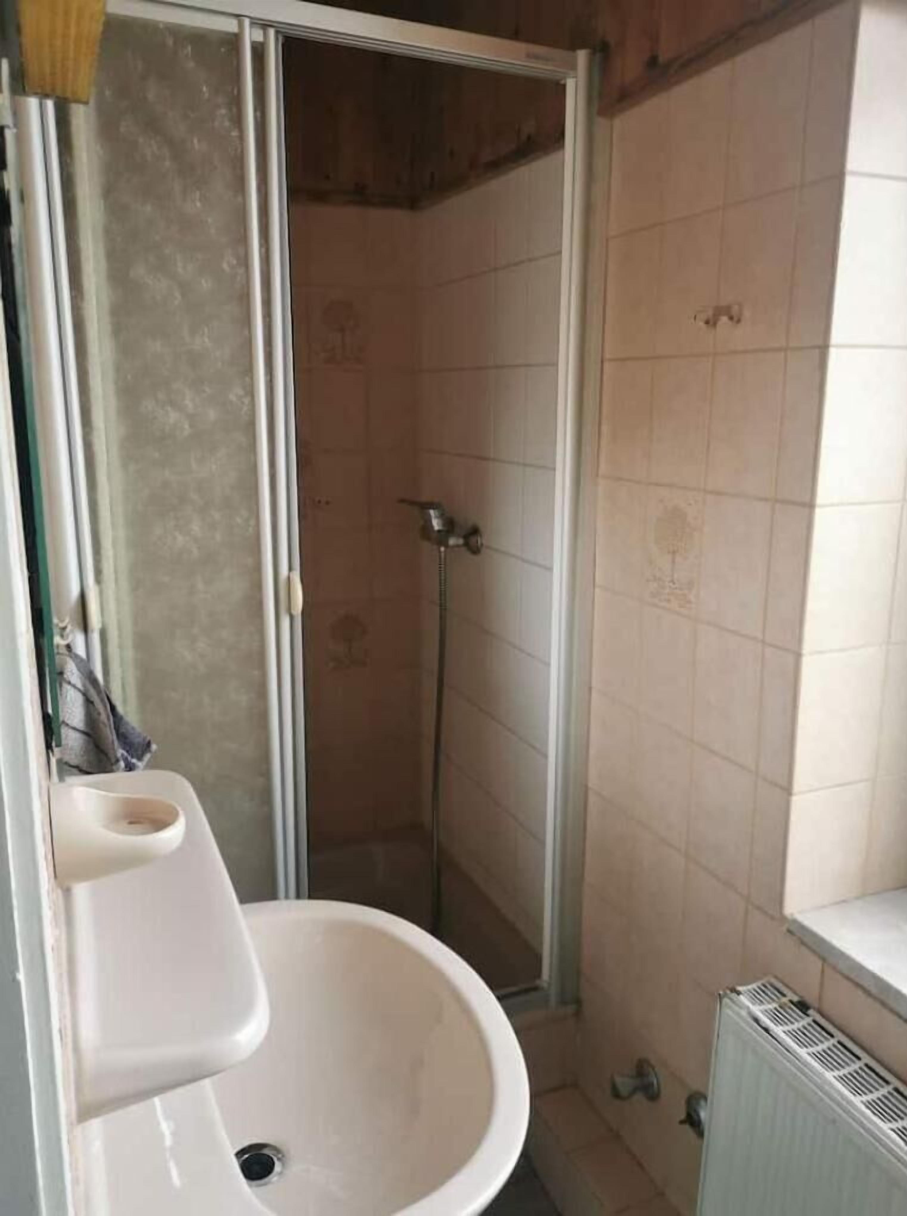 Dusche, Haartrockner, Seife