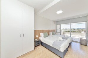 2 多间卧室、熨斗/熨衣板、免费 WiFi、床单