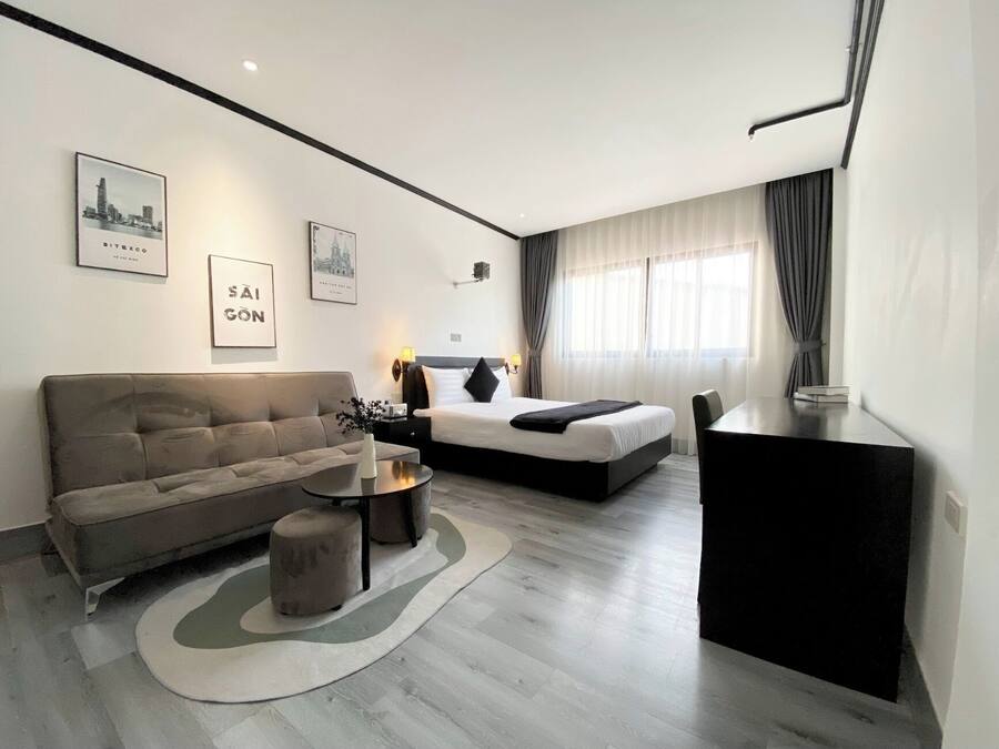 Eenvoudige studio | Bedden met traagschuimmatras, individueel gedecoreerd