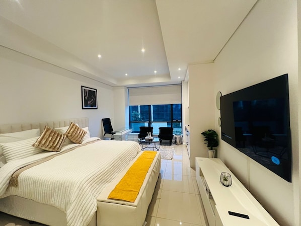 1 Schlafzimmer, Bügeleisen/Bügelbrett, kostenloses WLAN, Bettwäsche
