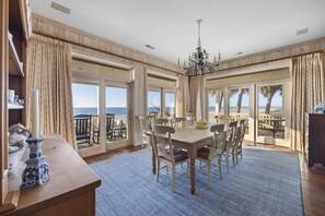 Dining - Peninsula Beach House, Amazing Ocean/Creek Views, Elevator, Dog Friendly, Pool (Pawleys Island)
