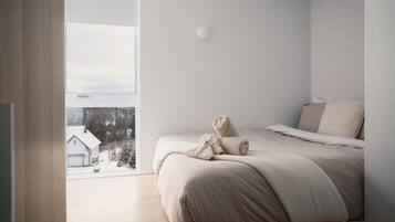 4 habitaciones, cuna de viaje, wifi y ropa de cama