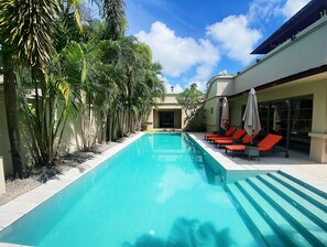 Pool - Wonderful 3br 380sqm Pool Villa Walk To Bangtao Beach and Catch club (ตำบล เชิงทะเล)