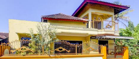 Fassade der Unterkunft