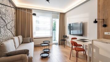 Apartment | Allergikerbettwaren, Bügeleisen/Bügelbrett, kostenloses WLAN
