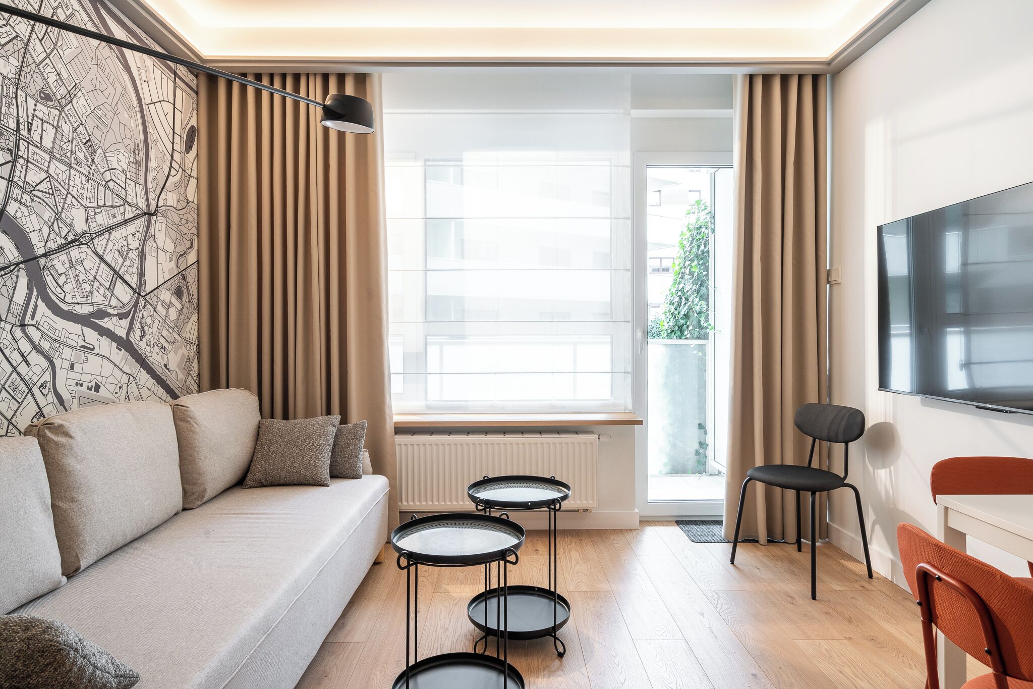 Apartment | Hypo-allergenic bedding, iron/ironing board, free WiFi