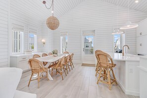 Dining - Coastal charm meets modern comfort in this exquisite 3BD/2BA beach home! (Port Aransas)