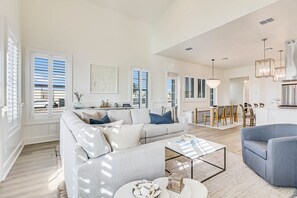 Smart TV, DVD player, books, video library