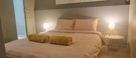 1 soveværelse, strygejern/strygebræt, gratis Wi-Fi, sengetøj