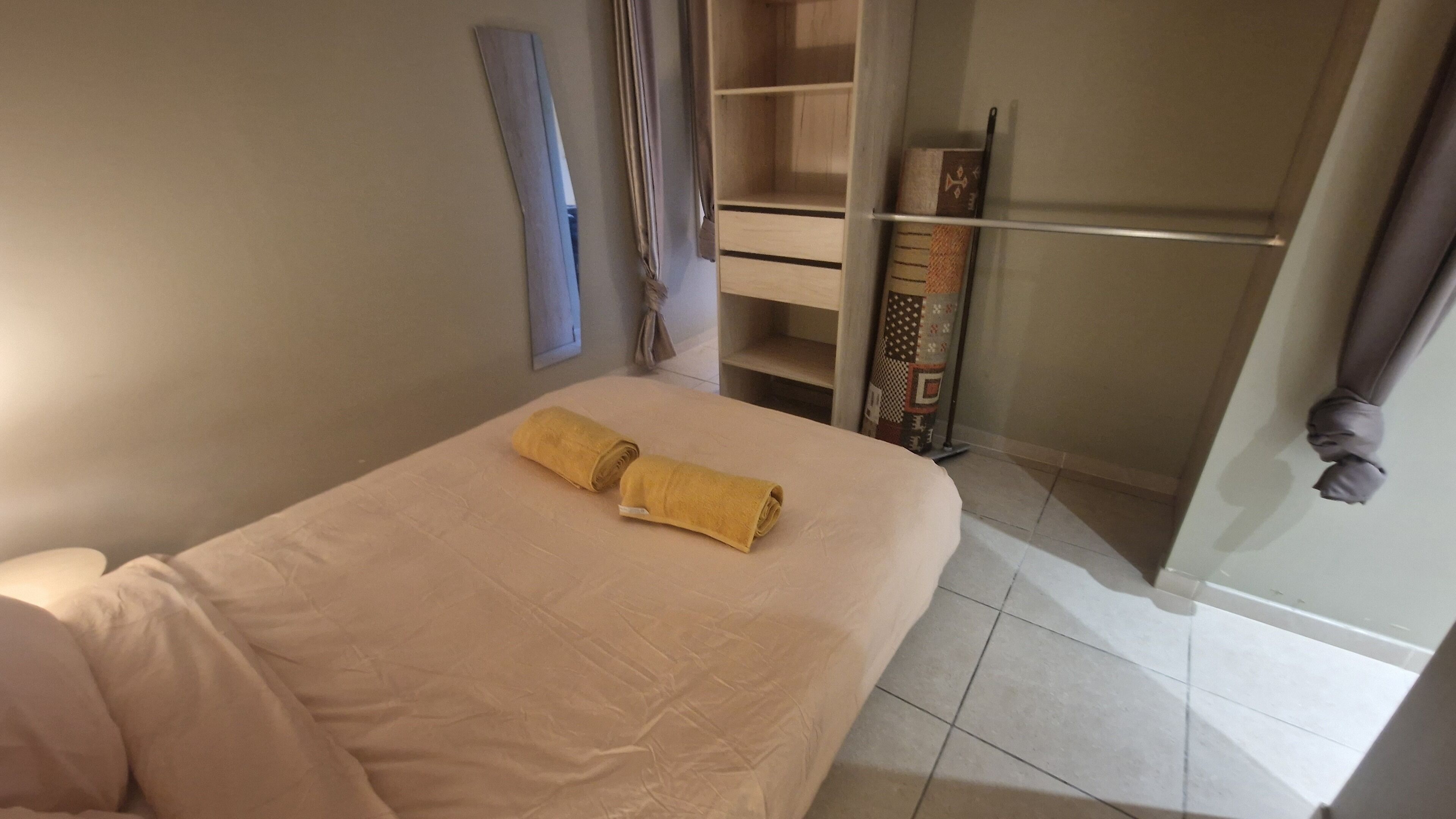 1 bedroom, iron/ironing board, free WiFi, bed sheets