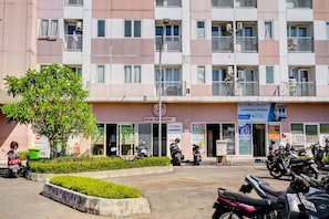 Fassade der Unterkunft