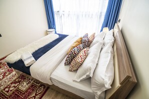 2 chambres, draps en coton égyptien, literie de qualité supérieure