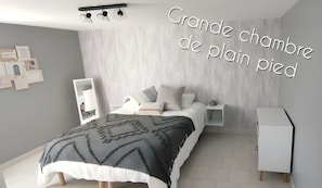3 bedrooms, desk, travel cot, free WiFi - L'harmonie - 15 min de Beauval (Meusnes)