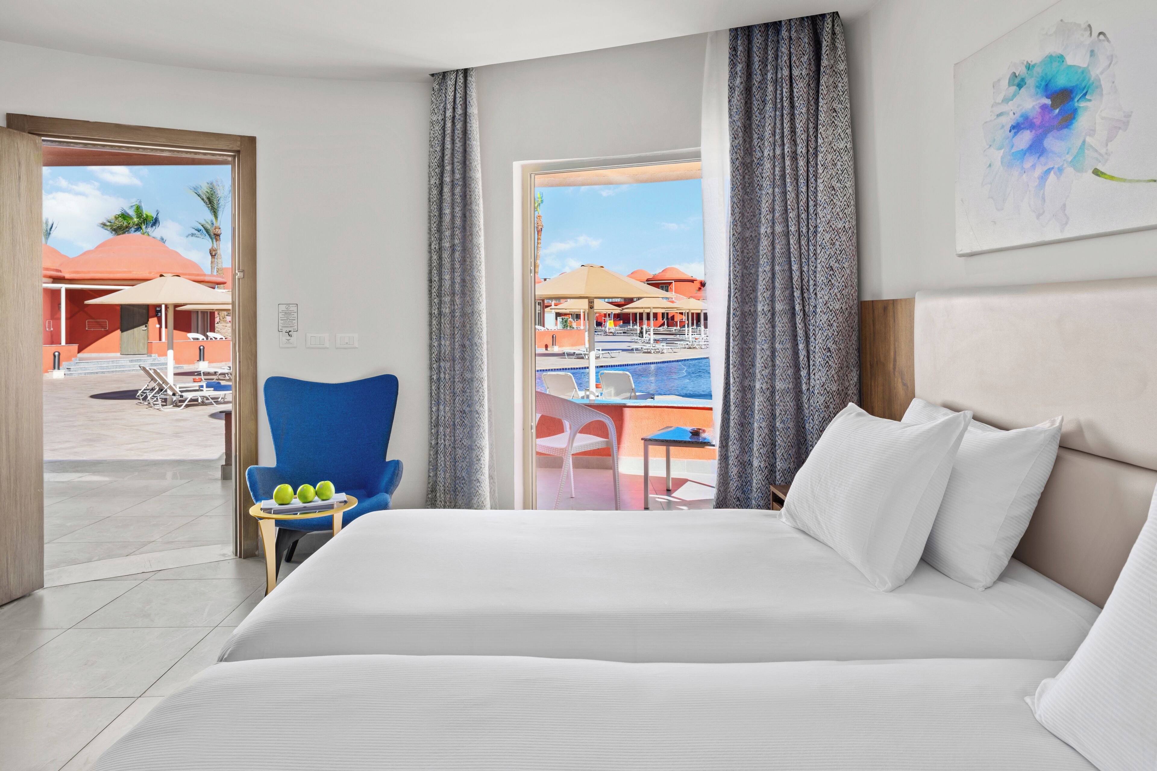 Minibar, in-room safe, desk, blackout drapes