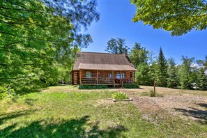 House (2 Bedrooms) | Interior - Waterfront Lake Leelanau Log Cabin w/ Private Dock (Lake Leelanau)