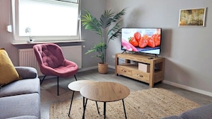 Leilighet – design, 2 soverom, ikke-røyk | Oppholdsområde