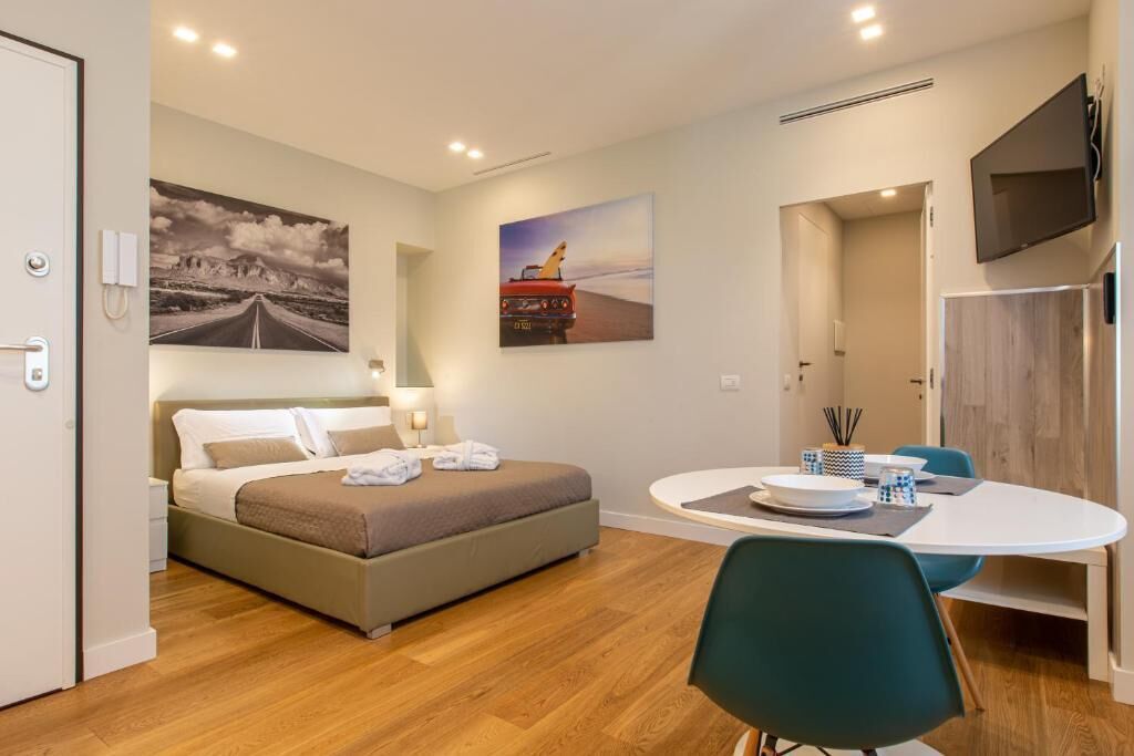 5 soverom, strykejern/-brett og sengetøy