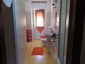 Secador de pelo, jabón, papel higiénico