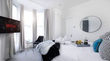 Appartement Confort, 2 chambres, non-fumeurs | 2 chambres, literie hypoallergénique