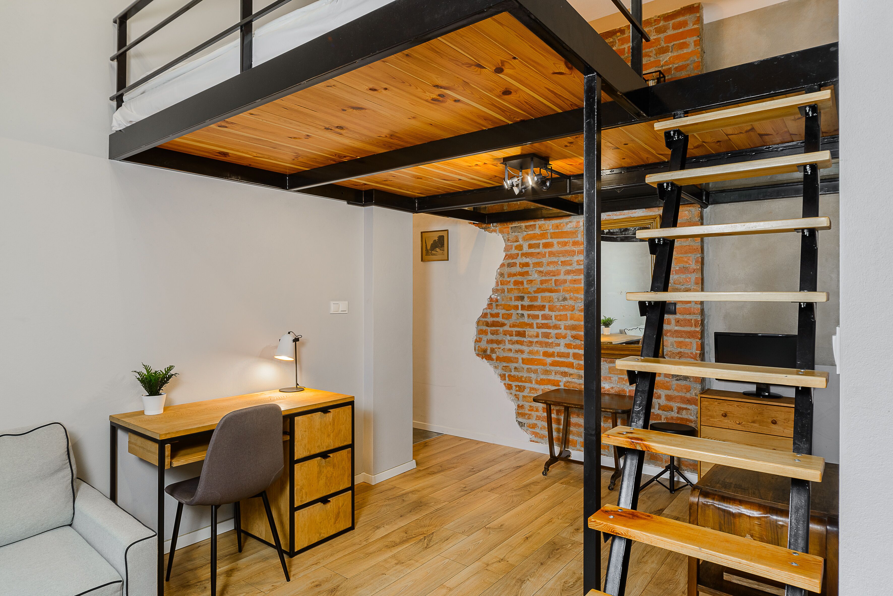 Appartement Deluxe | Literie hypoallergénique, bureau