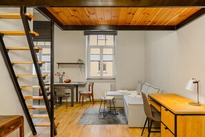 Appartement Deluxe | Literie hypoallergénique, bureau